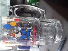 Vintage 1987 Spuds Mackensie Budlight Glass Beer Mug Stein Libbey Glass picture