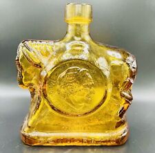 Wheaton Amber Glass McGovern For President 72' 1st Edition Donkey Decanter picture