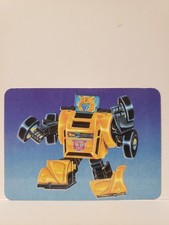 1985 Transformers Series 1  Hasbro Bumblebee Trading Card #28 NM picture