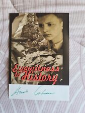 Armin Lehmann (Hitler Youth) - Signed / Autographed Glossy Postcard - WWII picture