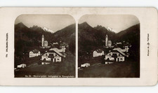 Austria, Hohe Tauern, Heiligenblut am Großglockner, vintage stereo, ca.1900 Aut picture