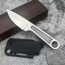 Hand Forged Railroad Spike Knife - Fireside Survivor Camping Tool w/ Sheath picture