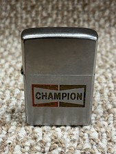 Vintage 1975 Zippo Champion Spark Plug Advertising Lighter picture