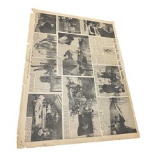 Vintage Sunday Journal Herald Spotlight Feb. 4, 1945 Caniff Creates Kit Cricket picture