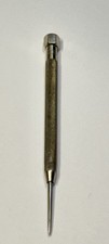 Vintage LUFKIN USA Pocket Scriber Machinist Layout Tool Knurled Square Head picture