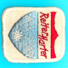 Vintage REITER HARTER ALL STAR Dairy Embroidered Employee Patch AKRON OH picture