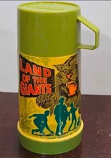 Vintage Aladdin LAND OF THE GIANTS Thermos With Lid picture