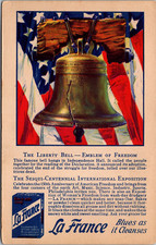Advertising Postcard LaFrance Soap Philadelphia Pa. The Liberty Bell picture