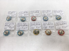 Lot 10 Vintage 1970-1973 Union Truck Driver Pinback Buttons Local 89 picture
