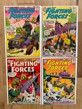 Our Fighting Forces #80 1963 and #75,86,87 picture