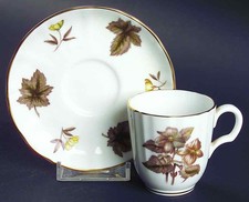 Royal Worcester Dorchester  Demitasse Cup & Saucer 7066306 picture