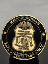 🔥RARE🔥FBI SSTF RALEIGH SAFE STREETS TASK FORCE CHALLENGE COIN  picture