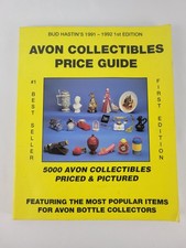 Bud Hastin 1991-1992 Avon Collectibles Price Guide 1st Edition Reference Book picture