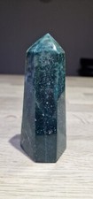 Discounted Green Ocean Jasper Crystal Tower Point, 354g 121.9mm picture