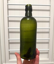 New England Green Master Ink. Around 1880. Forest Green Ink bottle. Problem free picture