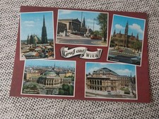 Post Card Vienna Locations Unused  picture