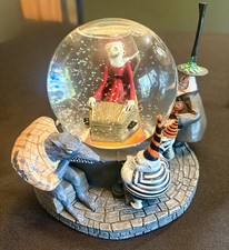 Nightmare Before Christmas Snow Globe Functional Retired From Disney Store picture