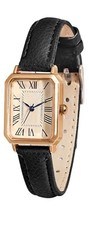 BESTKANG Leather Strap Watches for Women Elegant Dainty Ladies Watch Vintage ... picture