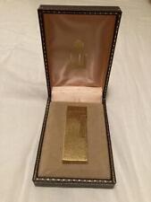 Dunhill Square Roller Gas Lighter Gold Guarantee picture