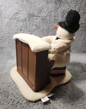 Vintage 2005 Hallmark Jingle Pals Piano Playing Snowman Christmas Holiday 🎄  picture