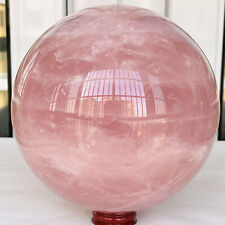 4800g Natural Pink Rose Quartz Sphere Crystal Ball Reiki Healing picture