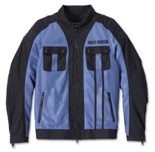 New Harley-Davidson Women's Zephyr Jacket Colony Blue-M picture