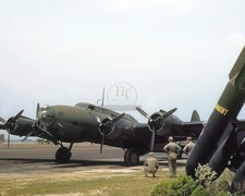 YB-17 and B-17 Flying Fortress Bomber Aircraft 8x10 Glossy Print HT41362269 picture