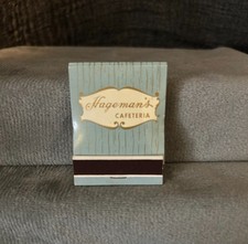 Hageman's Cafeteria Amarillo, Texas Vintage New Match Book picture