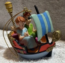 RARE 1998 Disney Artist Collection “Peter Pan's Flight” Ornament by Darren Hunt picture