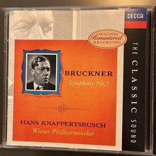 Knappertsbusch Bruckner Symphony No. 5 Legendary Recording DECCA High-Quality picture