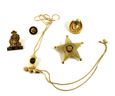 Rotary International | Western Pins & Necklace | Lot of 5 | New Old Stock picture