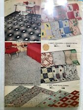 1955 Spiegel Catalog Print Ad MCM Congowall Sandran Counter Topping Rubber Mats picture