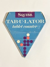Squibb Tab-u-lator Tablet Counter Vintage Pharmacist Tool Medical Historical picture