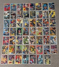1966 Topps Batman Black Bat Complete 55 Card Set Nice Condition Rookie Cards picture
