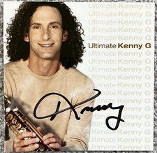 Kenny G Signed In Person Ultimate Kenny G CD Cover w/ Exact Proof - Authentic picture