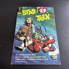 STAR TREK # 20 (GOLD KEY) (1973) CAPT. KIRK - MR. SPOCK - MR. SCOTT  Vf Pg1 picture