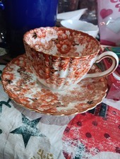 Vintage Victorian Radfords Fenton Cup and Saucer England Bone China picture