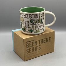 Starbucks Mug Houston Texas Been There Series 14oz Stackable Discontinued picture