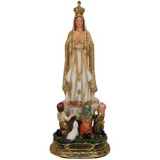 Virgen De Fatima 12'  Our Lady Of Fatima  Resin Statue  6470 picture