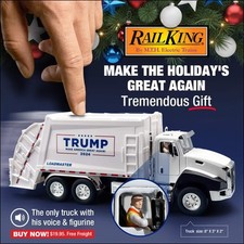 President Donald Trump Garbage Truck MAGA picture