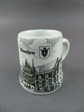 Small souvenir mug Munchen Germany hand made TK Burgwindheim,Ofr W. Germany picture