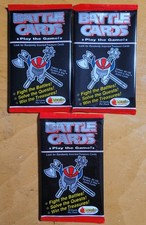 1993 Steve Jackson Games/Merlin 3x Battle Cards *scratch and slay trading cards* picture