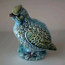 Vintage Ceramic Quail Figurine Made in Japan Mid Century Collectible - Shafford  picture