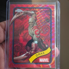 Topps 2025 Topps Chrome Marvel 3/5 Drax #184Trading Card picture