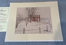 SALE VTG SIGNED Photography James A Warner Chesapeake Collection CANAL HOUSE picture