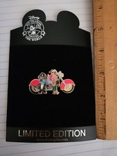 Disney Lilo & Stitch On A Motorcycle Limited Edition Pin picture