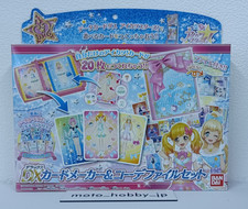 New Bandai Aikatsu Stars DX Card Manufacturer & Corde File Set from Japan F/S picture