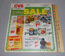 Vtg 1986 CVS Pharmacy Store Circular Print Ad Household Easter Candy Kodak picture