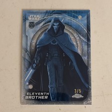 2026 Topps Chrome Star Wars Eleventh Brother Frozen Refractor /5 SP *RARE* picture