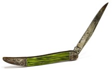 Utica Cutlery Vintage Pearly Green Handle 4